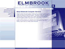 Tablet Screenshot of elmbrook.co.uk